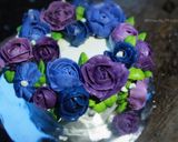 Foto langkah ke 10 dari resep Buttercream Lembut + Kue Tart (tutorial rose petal) ala khey.
