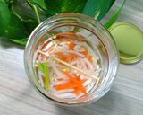 Hình bước làm 2 của món KOHAKU NAMASU - Salad củ cả & cà rốt - Đồ chua kiểu Nhật