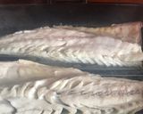 Foto del paso 10 de la receta: Corvina a la plancha con salsa de galeras...y patatas asadas en siete minutos