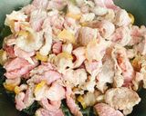 Hình bước làm 3 của món Thịt Heo Rừng Xào Cải Chua Ớt Chuông