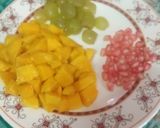 A picture of step 4 of Mixed fruit custard.