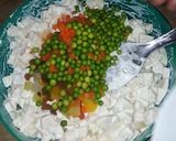A picture of step 3 of Rich apple salad.