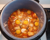 Foto del paso 4 de la receta: Verduritas con quinoa y huevo. Olla GM