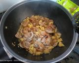 Foto del paso 3 de la receta: Kebab con manzana a la cerveza