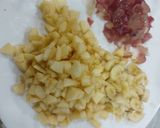 A picture of step 1 of Pomegranate curd raita.