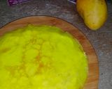 A picture of step 7 of Mango Crepe Cake 🥭.