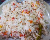 A picture of step 6 of Methi(Fenugreek) ki khichdi.