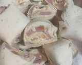 A picture of step 3 of Ham and Cheese pinwheels.