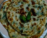 A picture of step 4 of Mathi K Paratay Mathi aloo Bhujia.
