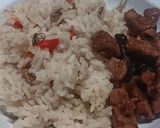 Foto langkah ke 4 dari resep Nasi liwet Sunda (diaron+kukus).