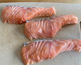 A picture of step 1 of Miso Salmon.