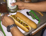Foto del paso 6 de la receta: Mega Chili Hot Dog Submarine