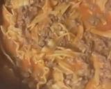 A picture of step 4 of Lasagna soup.