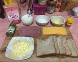 Foto langkah ke 1 dari resep Croque Monsieur & Croque Madame.