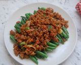 Foto langkah ke 3 dari resep Buncis Siram Oncom Pedas.
