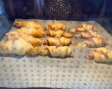 Foto del paso 9 de la receta: Croissants y rollitos salados, de queso o jamón