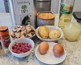 Foto del paso 1 de la receta: Patatas con setas y huevo