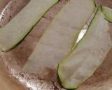 Foto del paso 2 de la receta Canelones de calabacín con jamón y queso