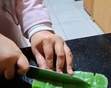 Foto langkah ke 8 dari resep Ongol-Ongol Daun Pandan.