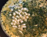 A picture of step 6 of Spinach Mushroom Omelette.