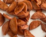 عکس مرحله 1 از دستور اسنک سوسیس تخممرغ