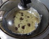 A picture of step 7 of Giant KitKat chocolate chip cookie without oven.