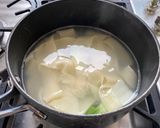 A picture of step 10 of Biangbiang mian/noodles (handpulled noodles).