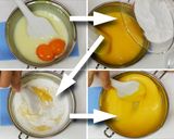 Une image de l'étape 5 de Un Gâteau en farine de riz et chocolat blanc.