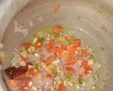 A picture of step 3 of Dal-Bhaji.