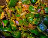 Capsicum (Shimla mirch) Besara....Tastes like Pickle recipe step 1 photo