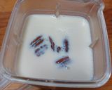 A picture of step 2 of Three Milks Gelatin with Pecans.