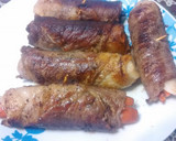 Foto del paso 6 de la receta: Rollitos de milanesa de res con zanahoria y cebolla 🍴
