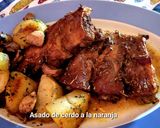 Foto del paso 10 de la receta: Asado de cerdo con salsa de naranja y Pedro Ximénez