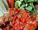 Foto langkah ke 8 dari resep Penyetan Ayam & Lalapan.
