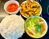 Hình bước làm 4 của món Bún cá chấm