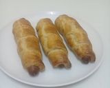 A picture of step 7 of Sausage wraps.