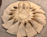 Foto del paso 8 de la receta: Estrella de hojaldre rellena de cabello de ángel, sin gluten