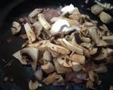 Vegetarian Mushroom and cherry tomato quiche recipe step 3 photo