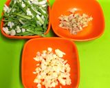 A picture of step 1 of Mighty Greens --- Garlic Soup With Ginger (The Cold Killer) --- An Immunity Booster.