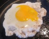 A picture of step 3 of New York Deli Bacon, Egg, and Cheese.