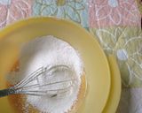 Foto langkah ke 3 dari resep Bolu sarang semut (bolu karamel) panggang tanpa oven.