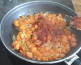 Foto del paso 3 de la receta: Tallarines🍝 con calamar "chipirón"🦑