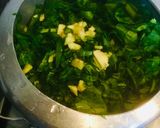 A picture of step 2 of Traditional Punjabi Sarson Ka Saag-Makki Ki Roti.