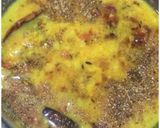 A picture of step 4 of Maharashtrian Varan/Dal.