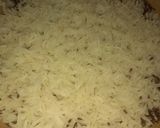 A picture of step 4 of Jeera Rice.
