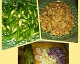 Foto langkah ke 1 dari resep 32. Oseng Tempe Cabe Ijo.