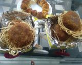 A picture of step 3 of Noodle kabab.