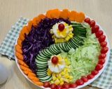 Foto langkah ke 2 dari resep Salad Sayuran Segar.