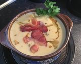 Póréhagyma-krémleves recept fázis 3 fotója