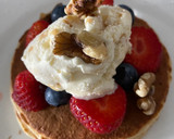 Foto del paso 1 de la receta: Tortitas de Almendras con Fruta Fresca y Helado